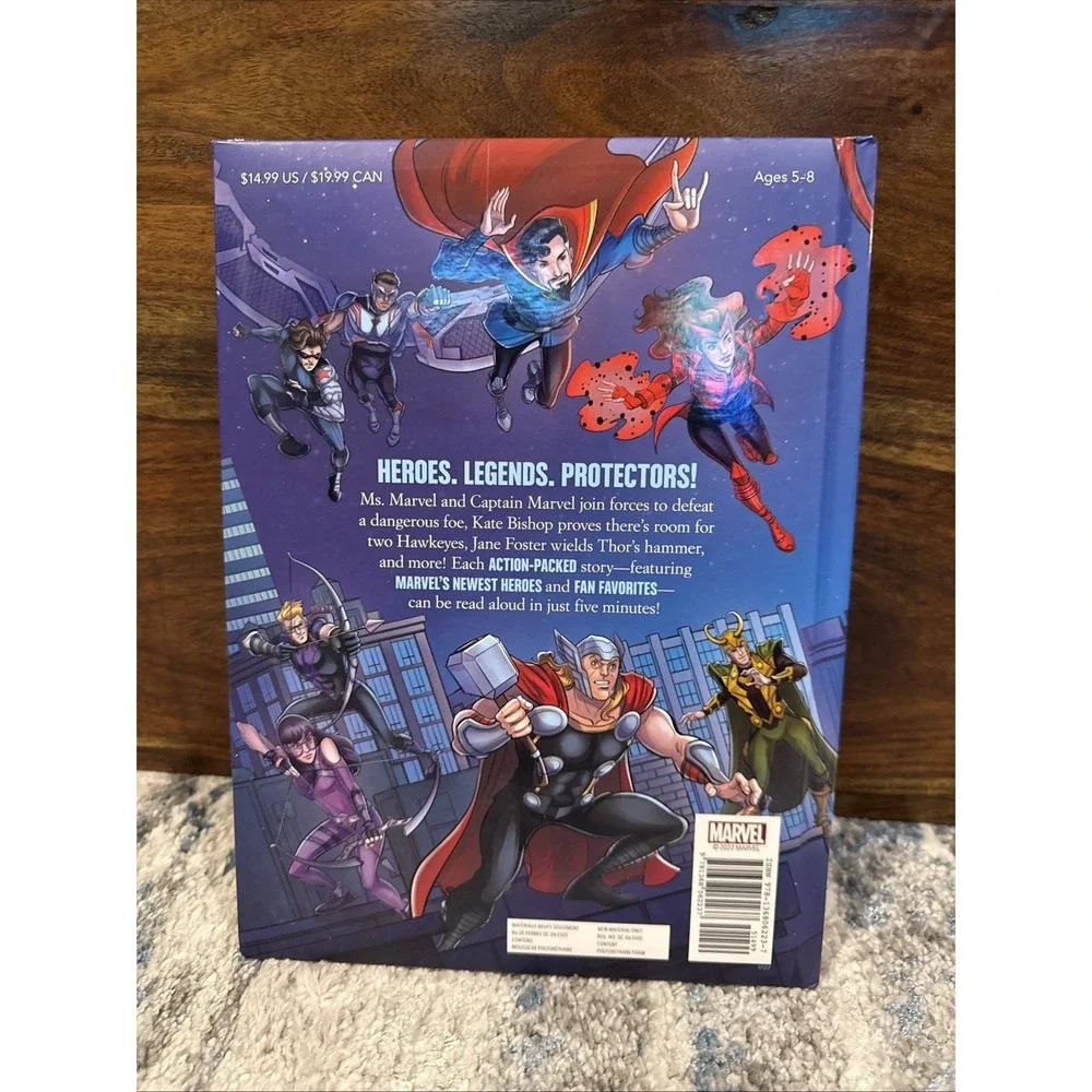 5-Minute Marvel Stories (5-Minute Stories) by Marvel Press Book Group [Hardback]